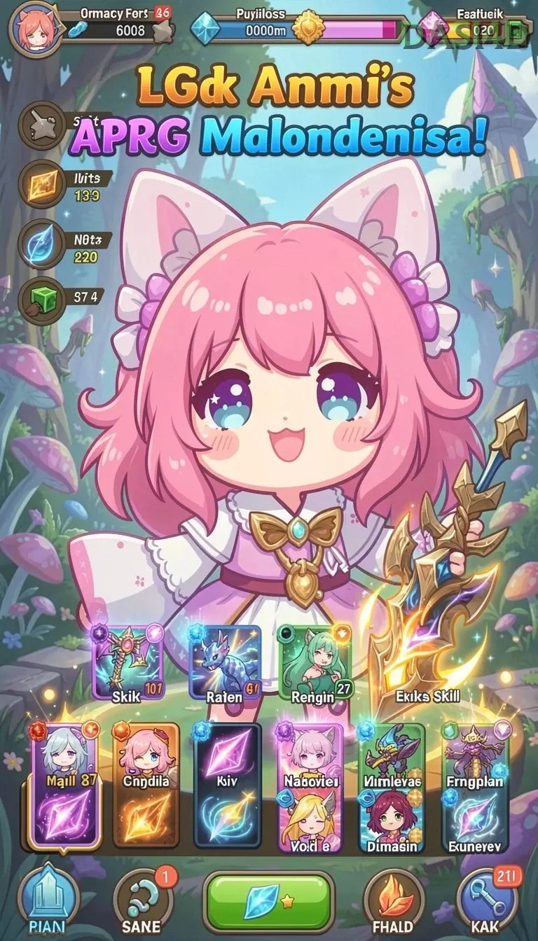Cuplikan layar 666FF — menu navigasi